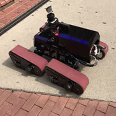 Rough terrain mobile robot 